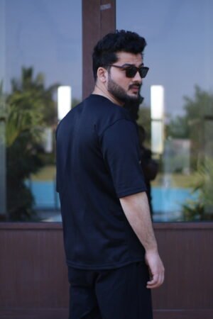 Drop Shoulders T-Shirts (Black PF) Money